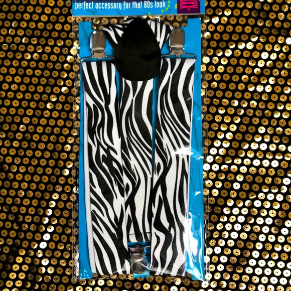 Accessories - Zebra Suspenders